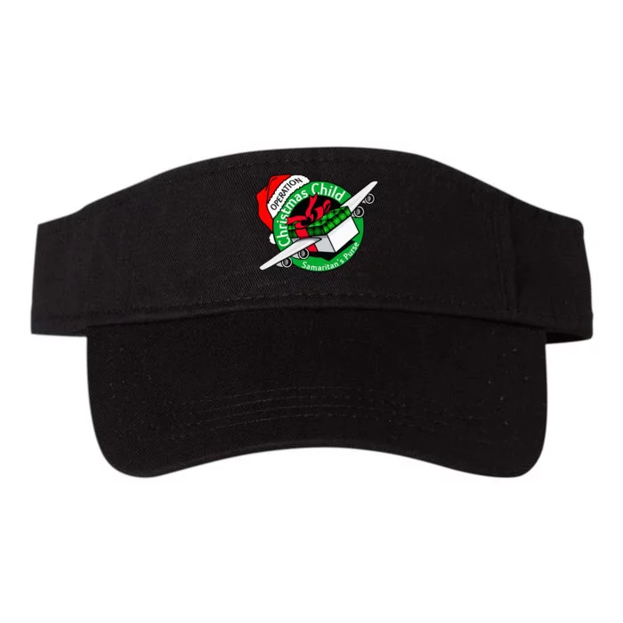 Operation Christmas Child Funny Holiday Presents Valucap Bio-Washed Visor