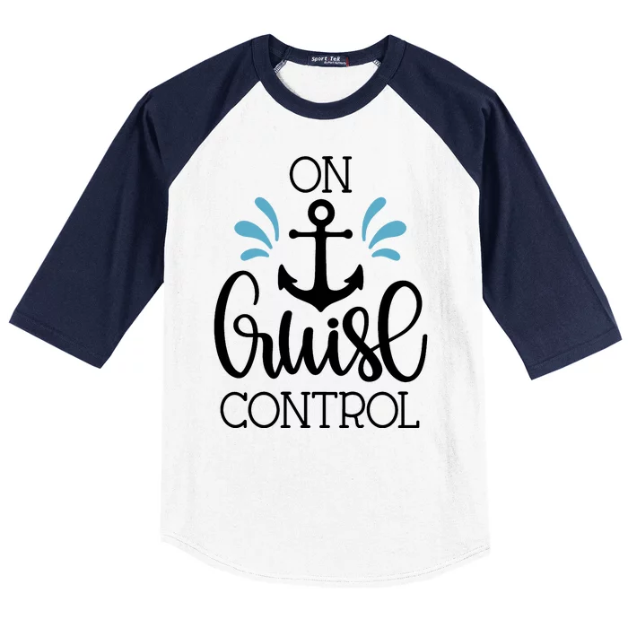 On Cruise Control Vacation Baseball Sleeve Shirt