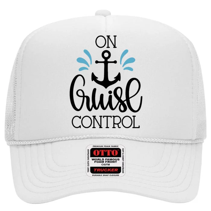 On Cruise Control Vacation High Crown Mesh Trucker Hat