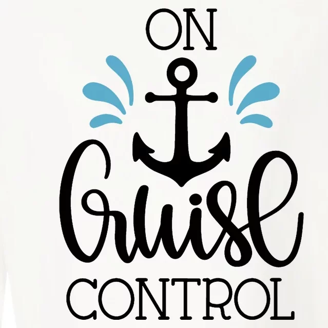 On Cruise Control Vacation Cropped Pullover Crew