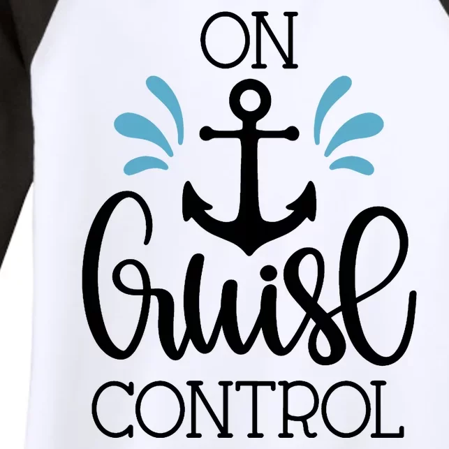 On Cruise Control Vacation Women's Tri-Blend 3/4-Sleeve Raglan Shirt