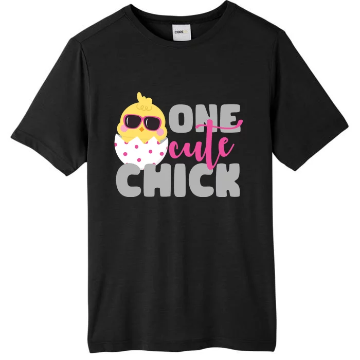 One Cute Chick Funny ChromaSoft Performance T-Shirt