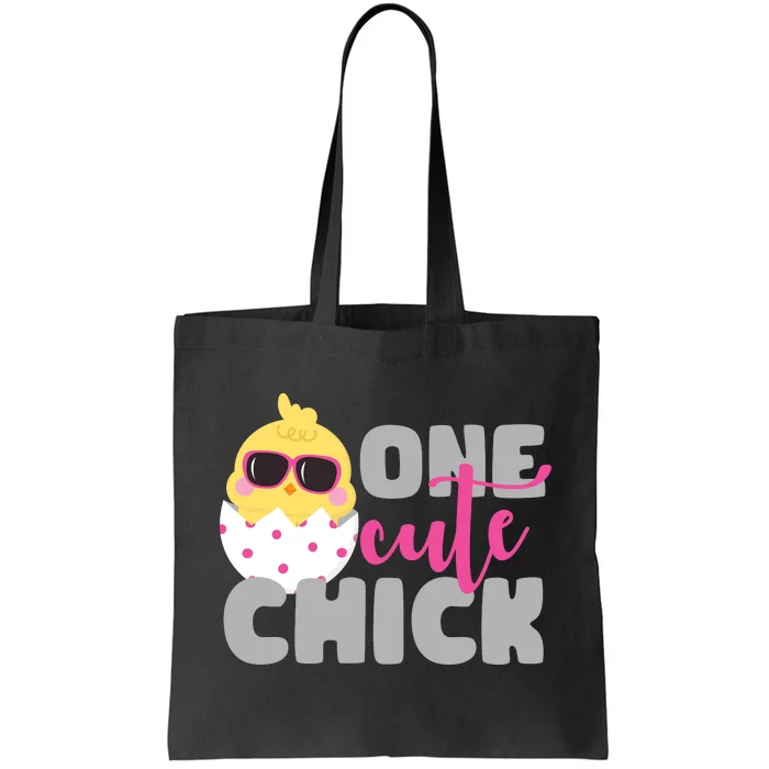 One Cute Chick Funny Tote Bag