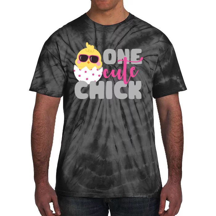 One Cute Chick Funny Tie-Dye T-Shirt