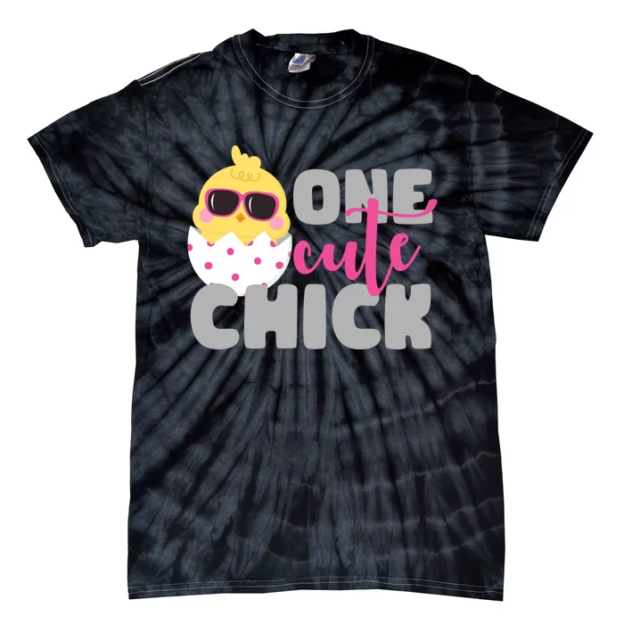 One Cute Chick Funny Tie-Dye T-Shirt