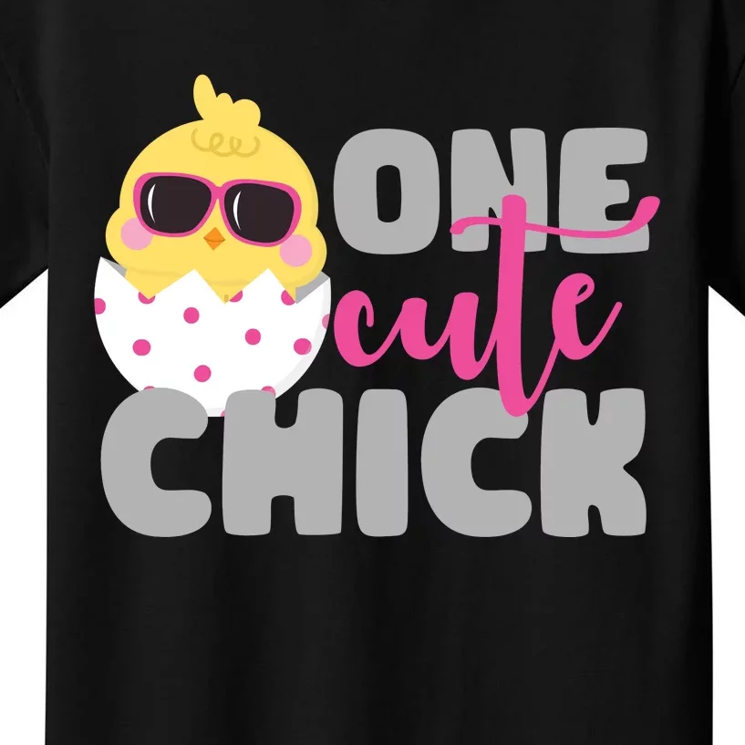 One Cute Chick Funny Kids T-Shirt