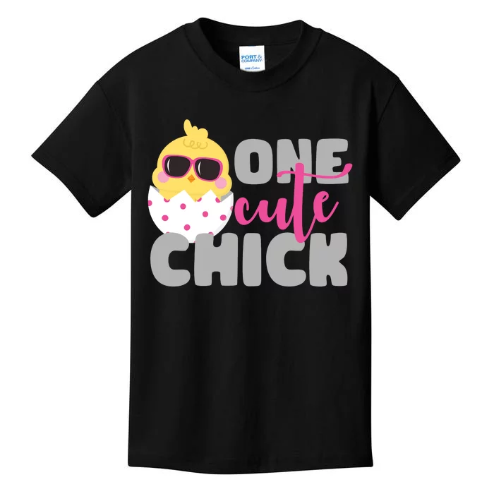 One Cute Chick Funny Kids T-Shirt