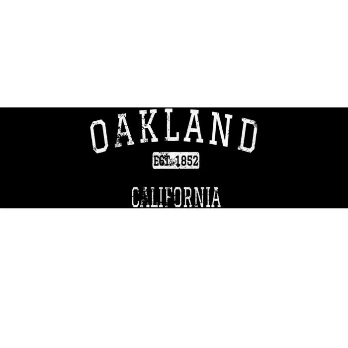 Oakland California Ca Vintage Bumper Sticker