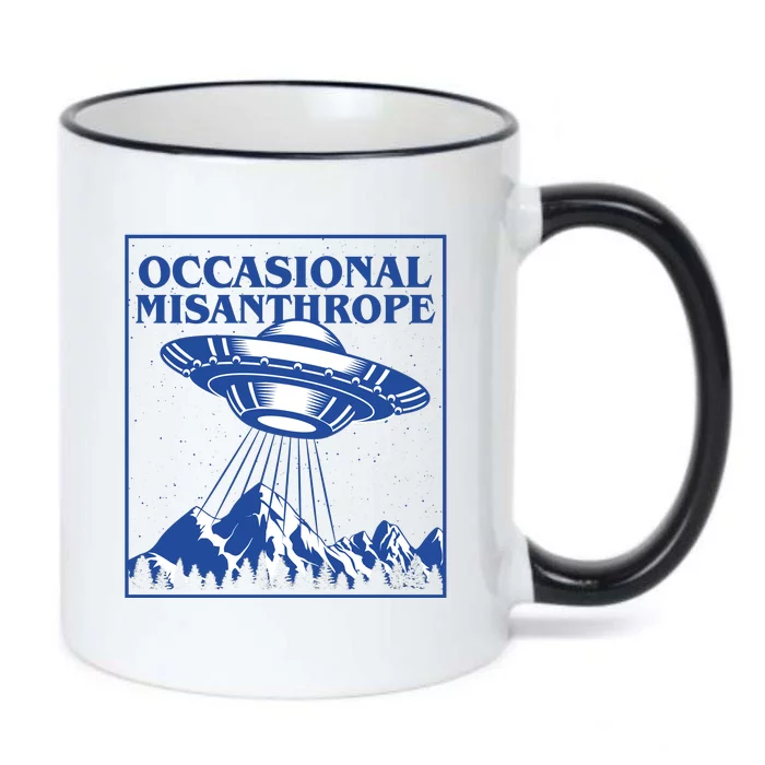 Occasional Misanthrope UFO Black Color Changing Mug