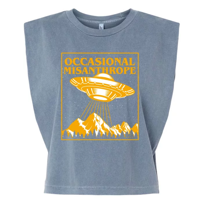 Occasional Misanthrope UFO Garment-Dyed Women's Muscle Tee