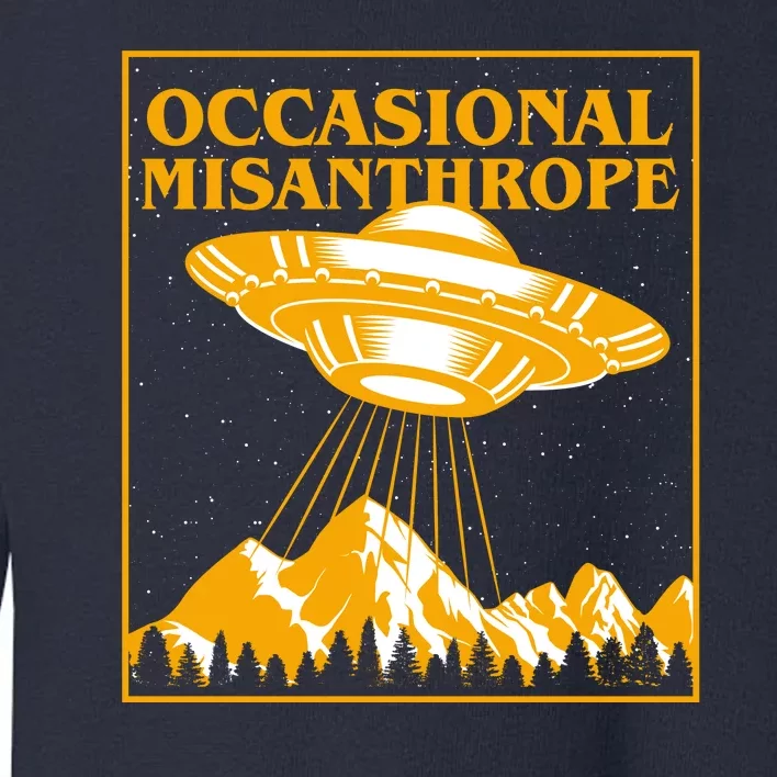 Occasional Misanthrope UFO Toddler Sweatshirt