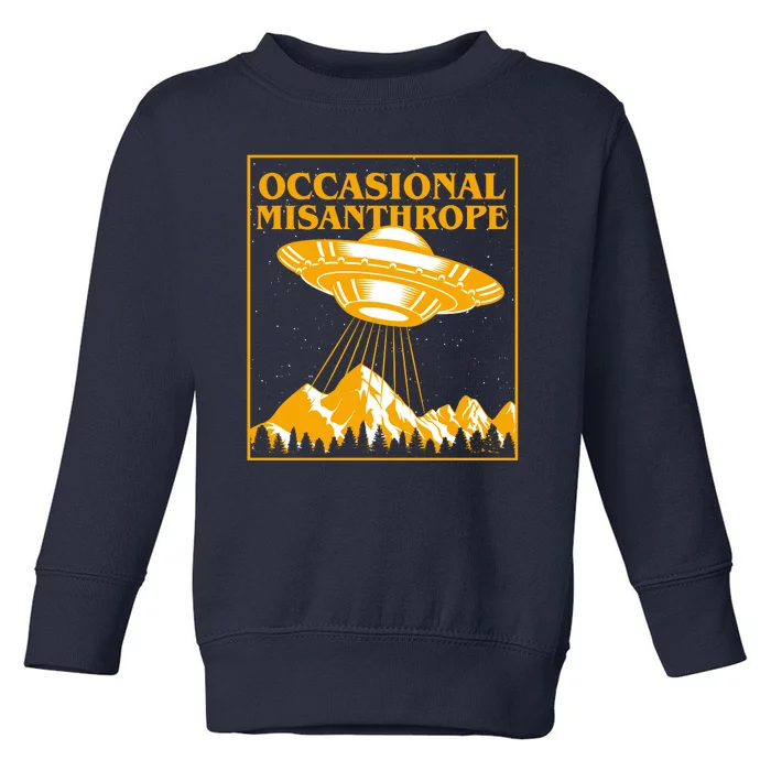 Occasional Misanthrope UFO Toddler Sweatshirt