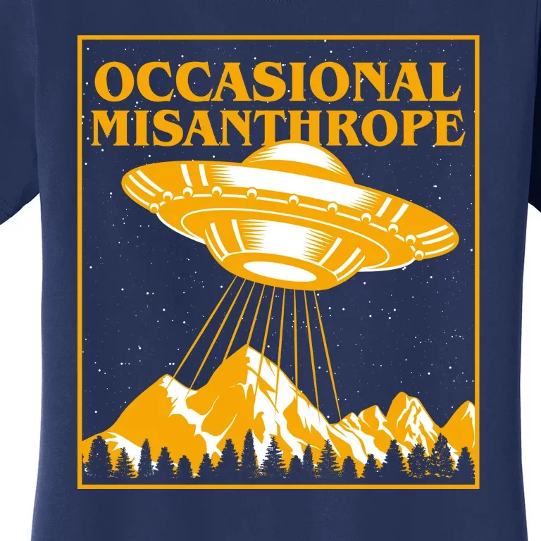 Occasional Misanthrope UFO Women's T-Shirt