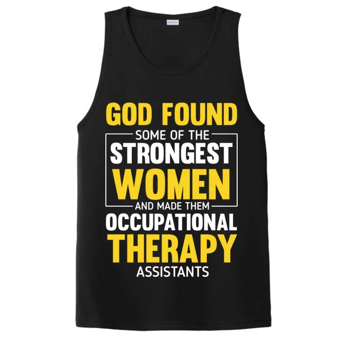 Occupational Therapy Assistants Performance Tank