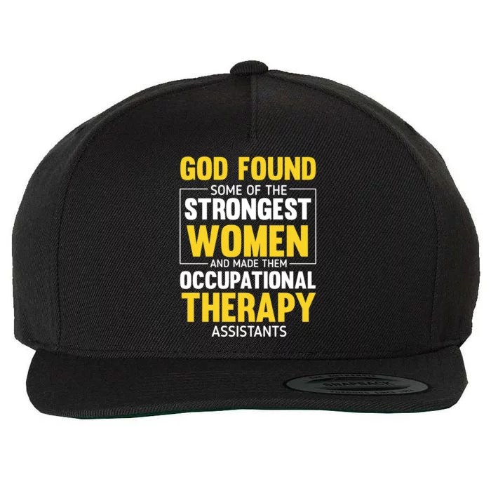 Occupational Therapy Assistants Wool Snapback Cap