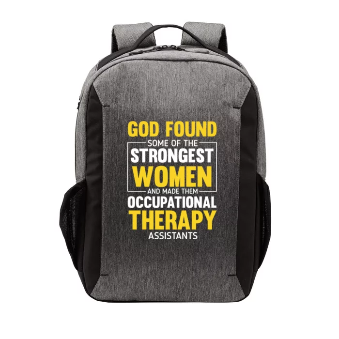 Occupational Therapy Assistants Vector Backpack