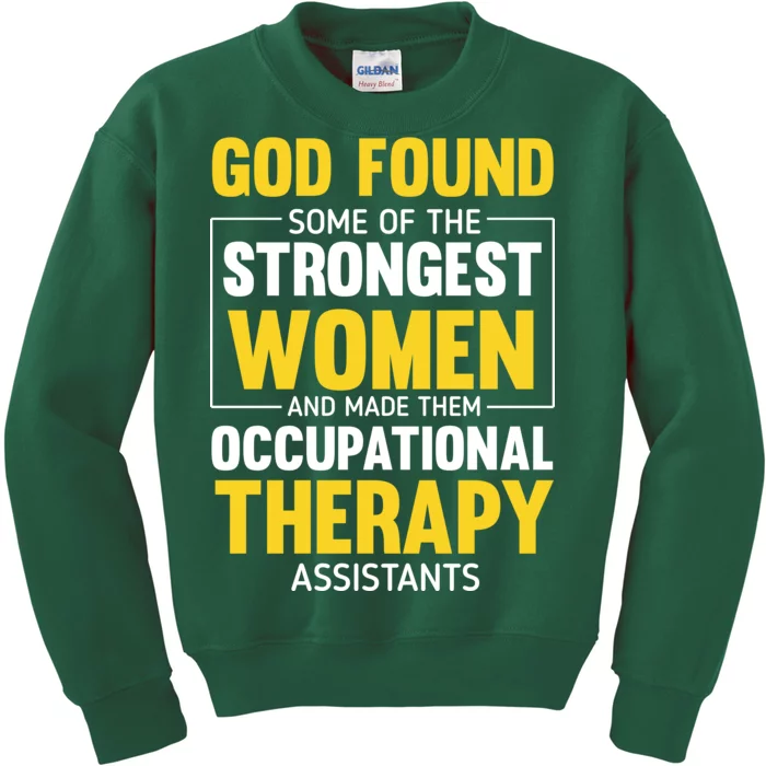 Occupational Therapy Assistants Kids Sweatshirt