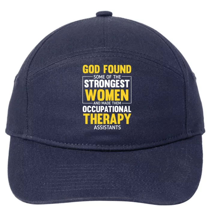 Occupational Therapy Assistants 7-Panel Snapback Hat