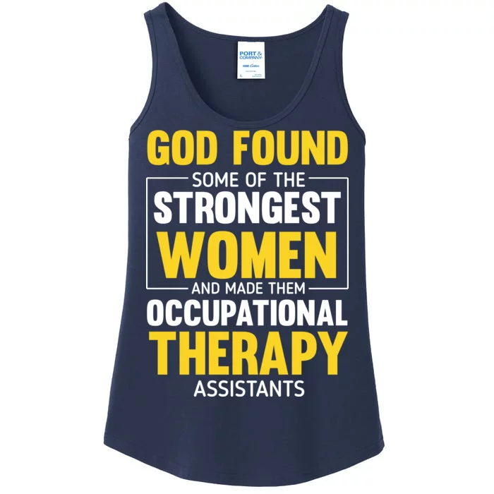 Occupational Therapy Assistants Ladies Essential Tank