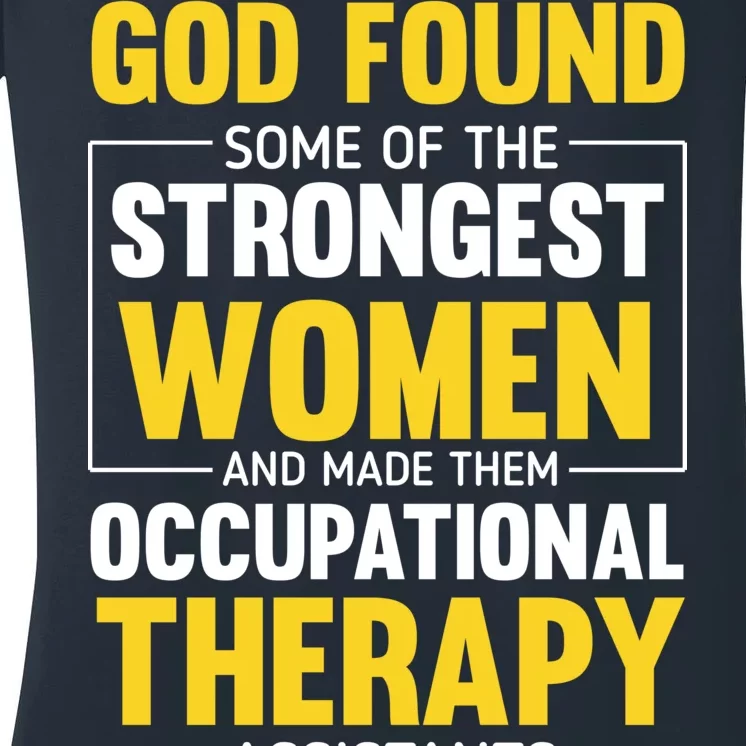 Occupational Therapy Assistants Women's V-Neck T-Shirt