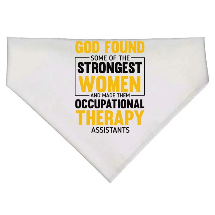 Occupational Therapy Assistants USA-Made Doggie Bandana