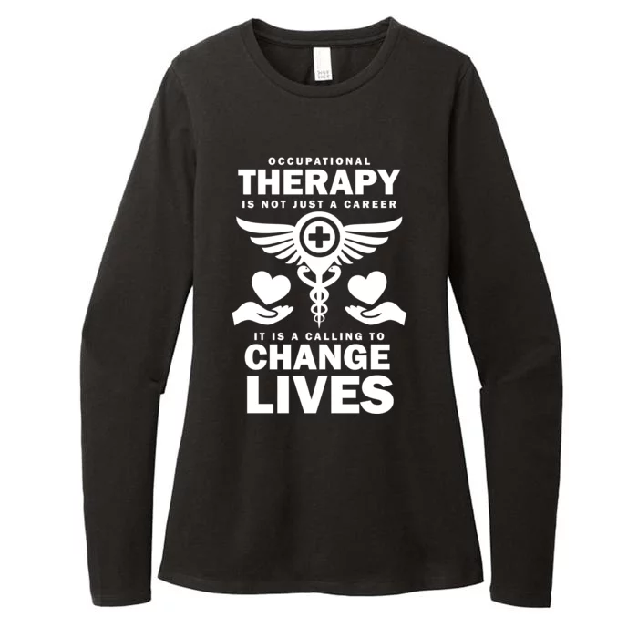 Occupational Therapy Change Lives Womens CVC Long Sleeve Shirt