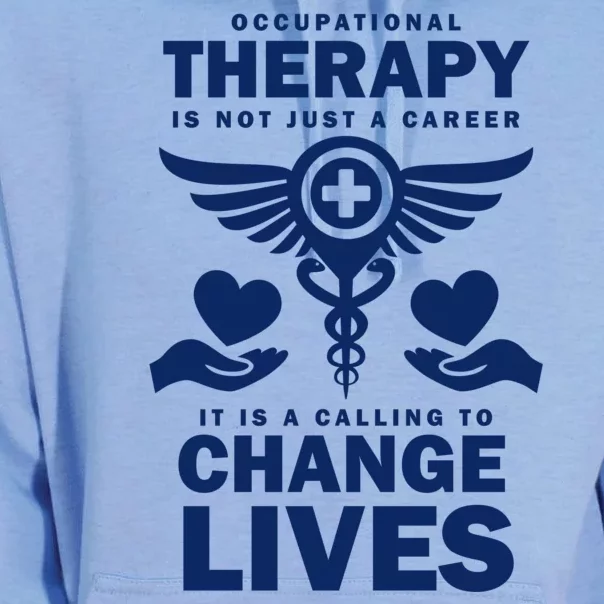 Occupational Therapy Change Lives Unisex Surf Hoodie