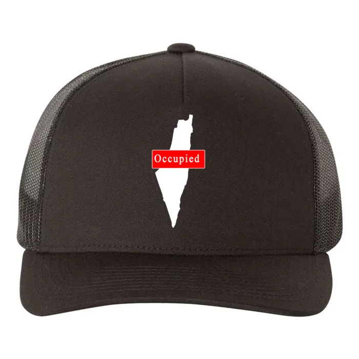 Occupied Palestine Free Gaza Anti Israel Yupoong Adult 5-Panel Trucker Hat