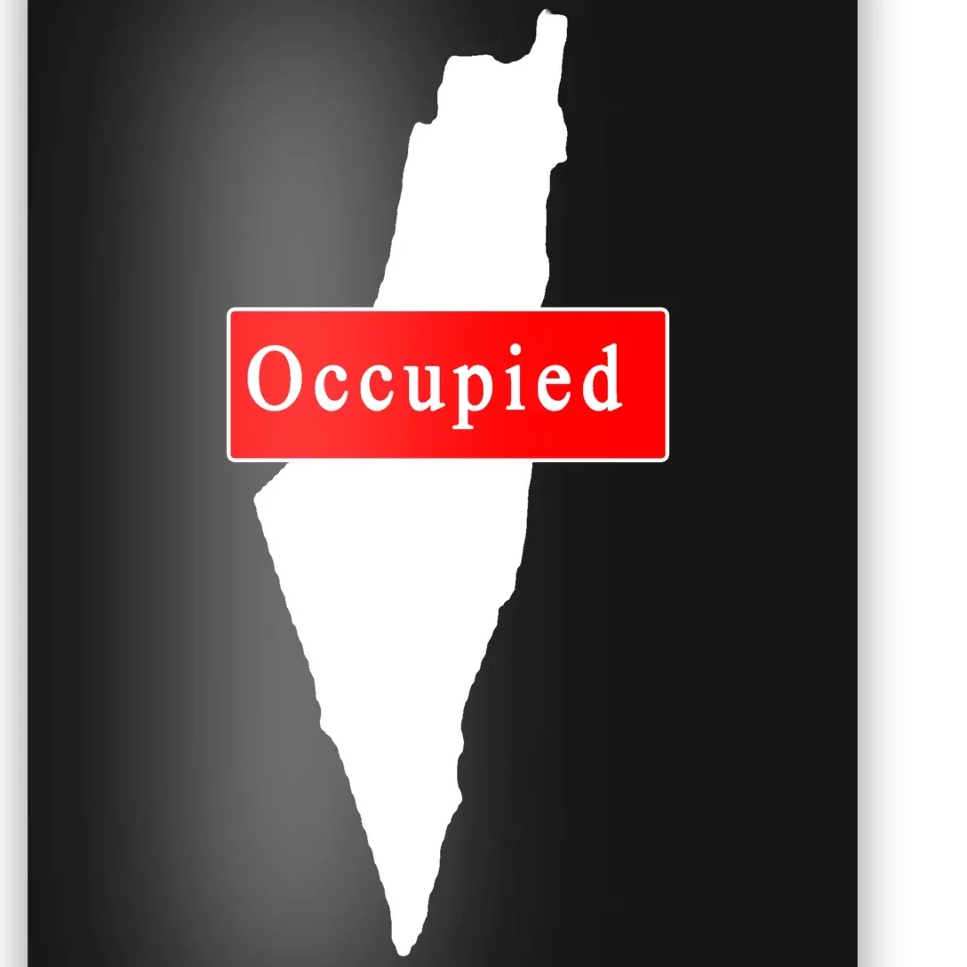 Occupied Palestine Free Gaza Anti Israel Poster