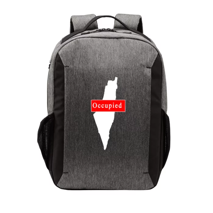 Occupied Palestine Free Gaza Anti Israel Vector Backpack