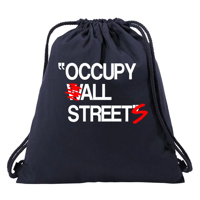 Occupy All Streets Drawstring Bag