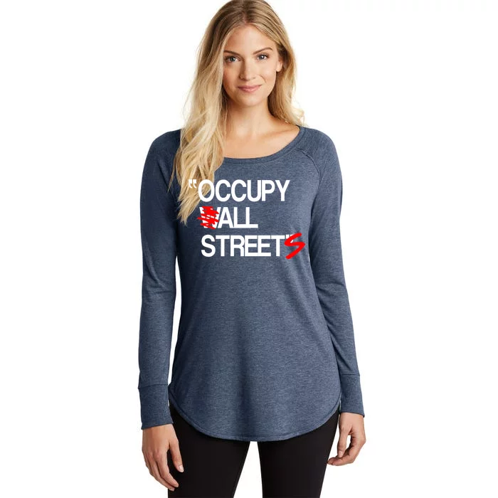 Occupy All Streets Women's Perfect Tri Tunic Long Sleeve Shirt