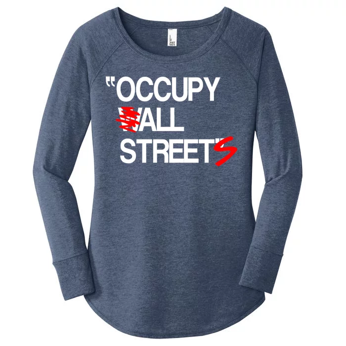 Occupy All Streets Women's Perfect Tri Tunic Long Sleeve Shirt