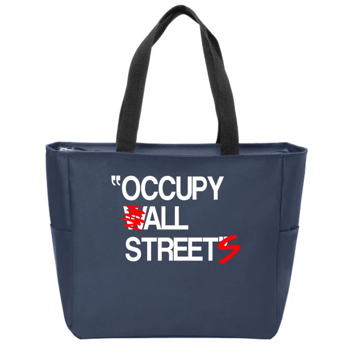 Occupy All Streets Zip Tote Bag