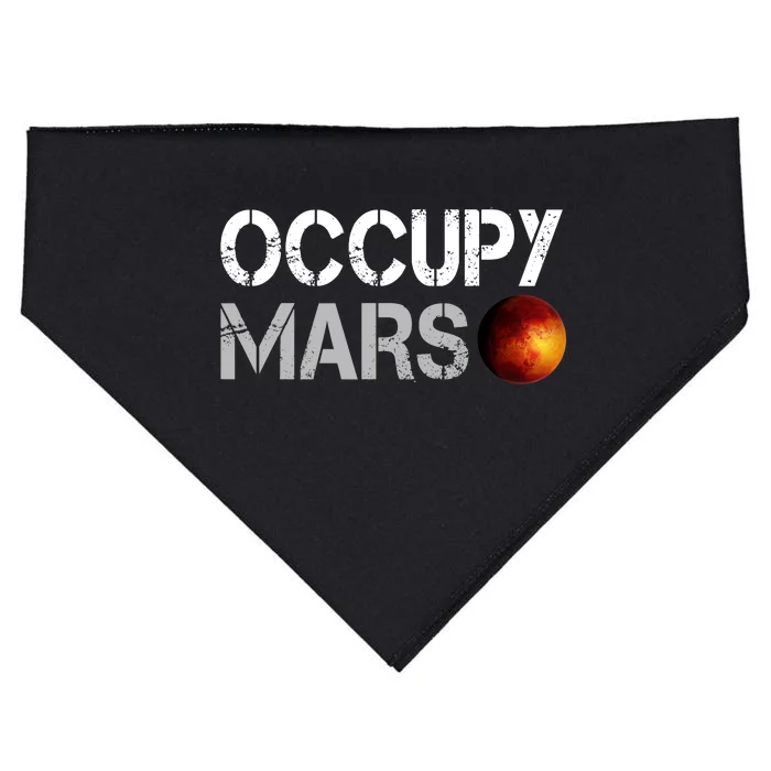 Occupy Mars USA-Made Doggie Bandana