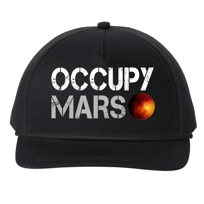 Occupy Mars Snapback Five-Panel Rope Hat