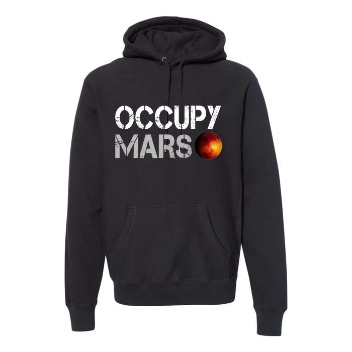 Occupy Mars Premium Hoodie