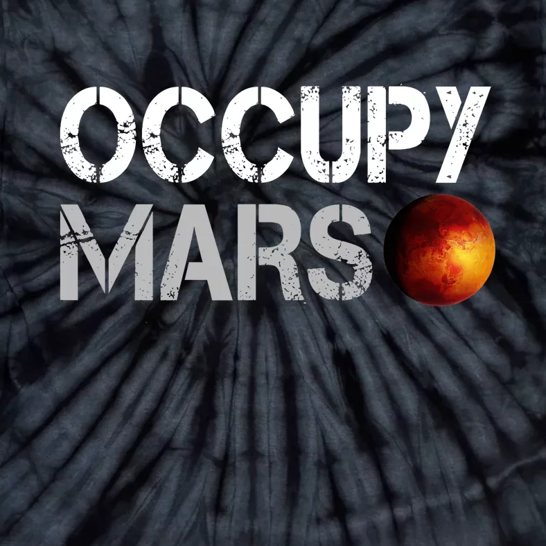 Occupy Mars Tie-Dye T-Shirt