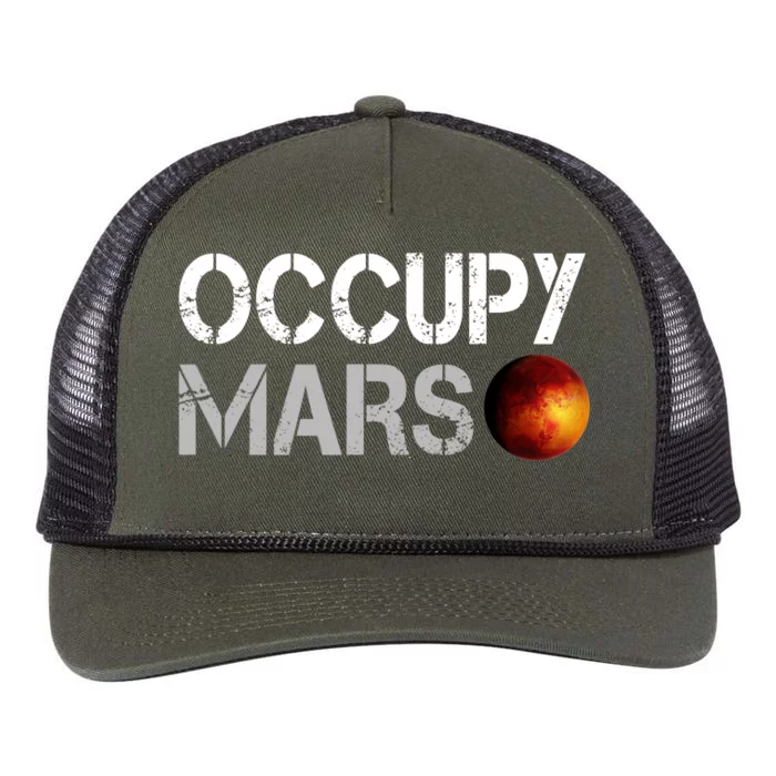 Occupy Mars Retro Rope Trucker Hat Cap