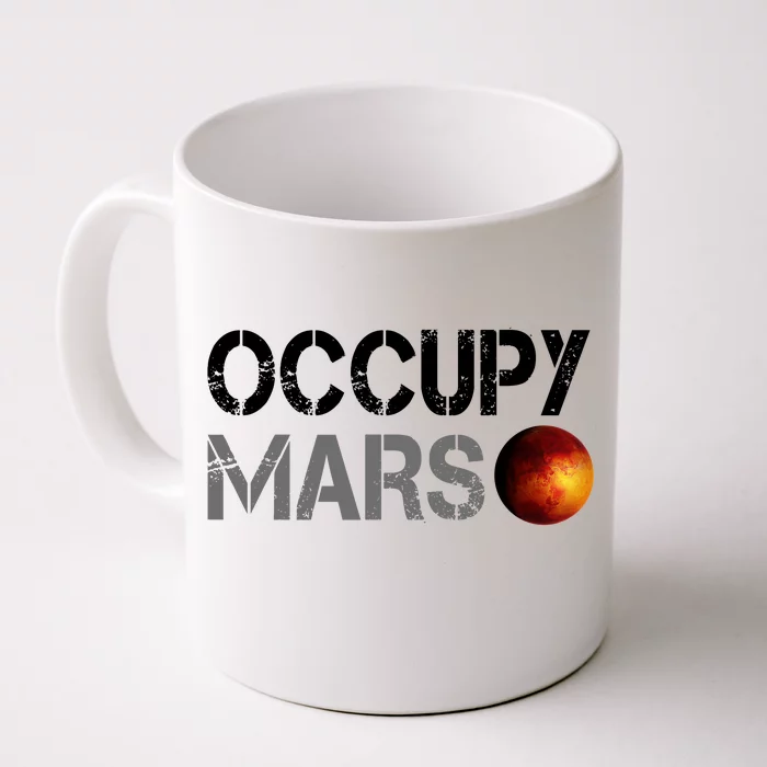 Occupy Mars Front & Back Coffee Mug