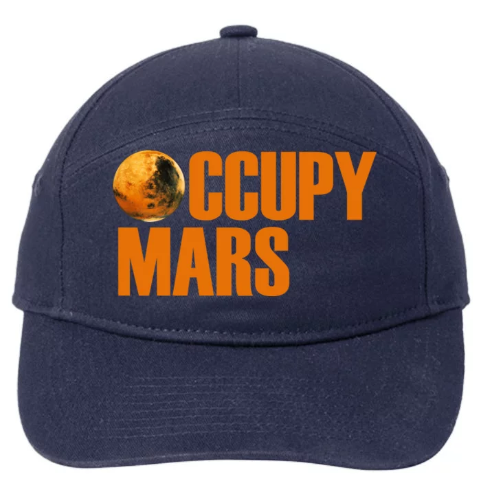 Occupy Mars Space 7-Panel Snapback Hat