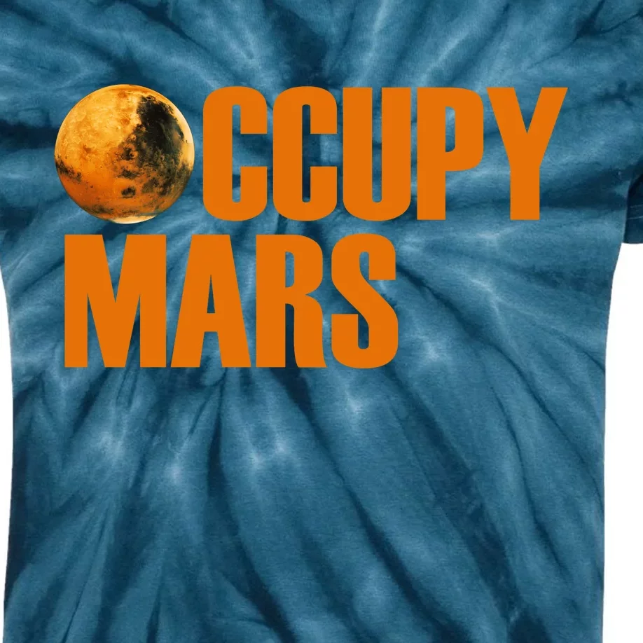 Occupy Mars Space Kids Tie-Dye T-Shirt