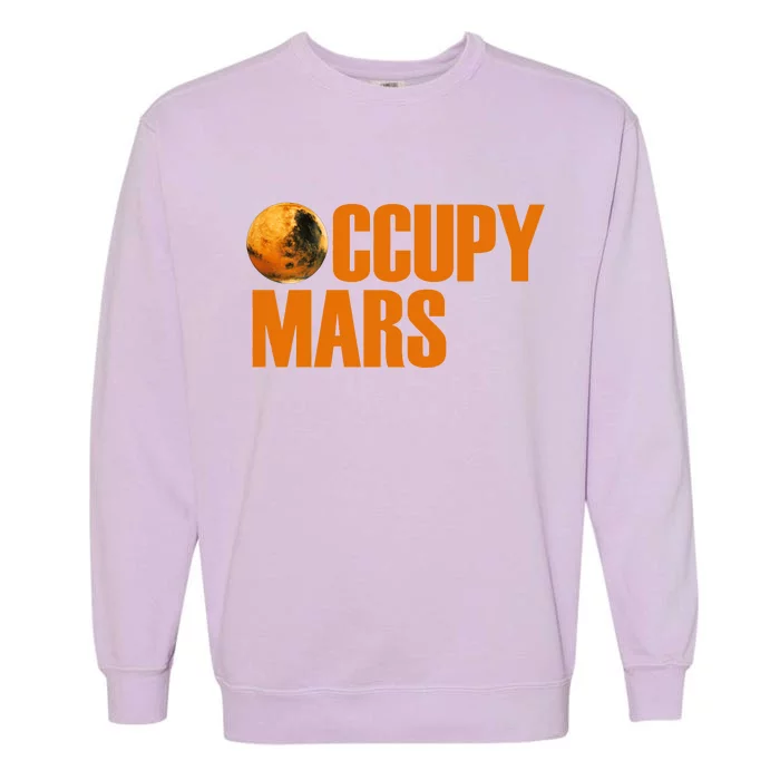 Occupy Mars Space Garment-Dyed Sweatshirt