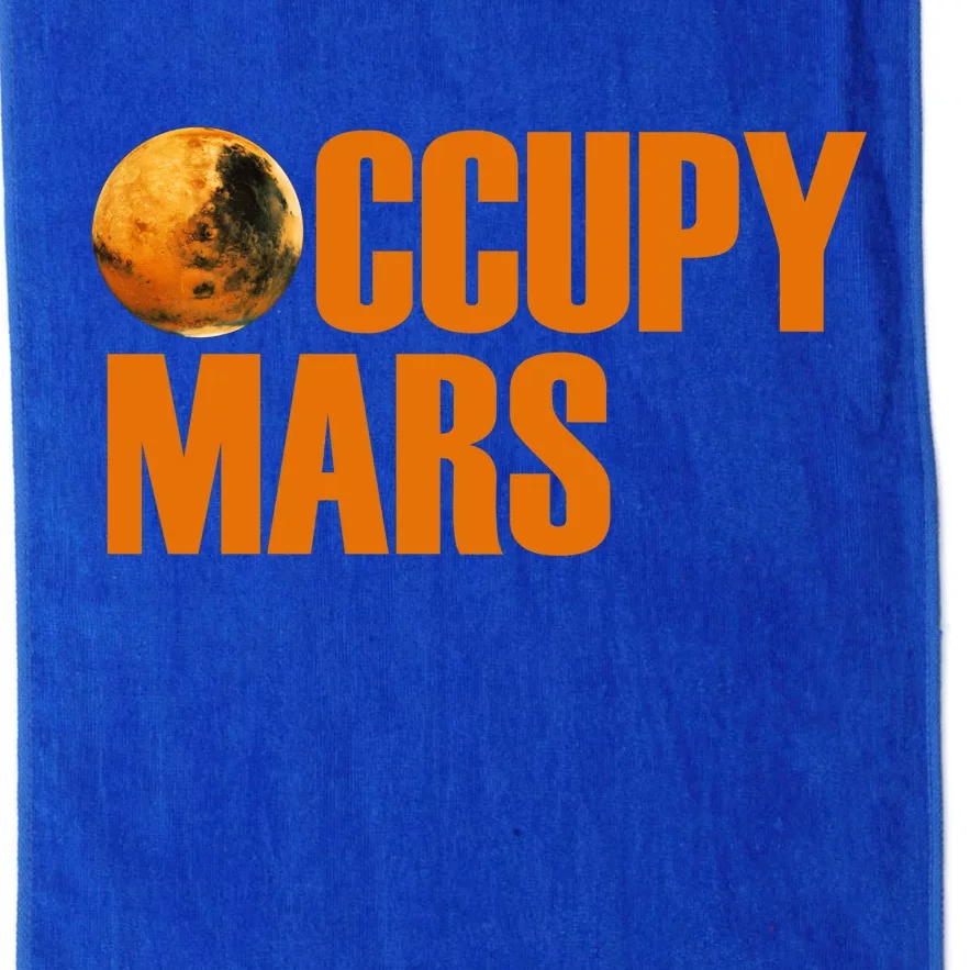 Occupy Mars Space Platinum Collection Golf Towel