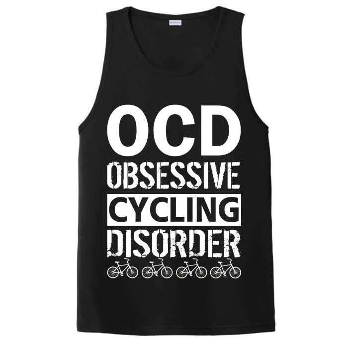 OCD Obsessive Cycling Disorder Performance Tank