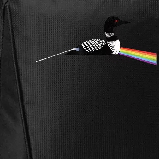 Original Classic Dark Side Of The Loon Bird Watching City Backpack