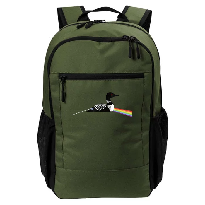 Original Classic Dark Side Of The Loon Bird Watching Daily Commute Backpack