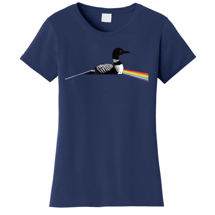 Original Classic Dark Side Of The Loon Bird Watching Women's T-Shirt