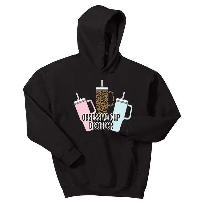 Obsessive Cup Disorder Kids Hoodie