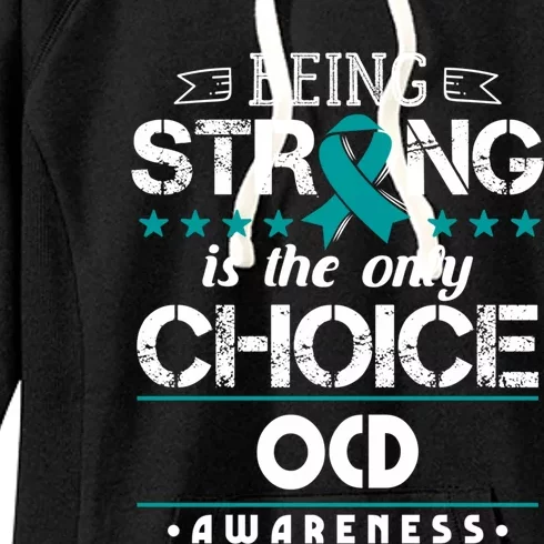 Obsessive Compulsive Disorder Gift Ocd Awareness Funny Gift Women's Fleece Hoodie